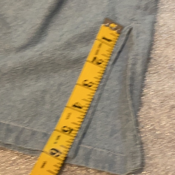 Club “z” Collection Light Blue Button-up with  Embroidery 18 / 20 - Picture 7 of 7